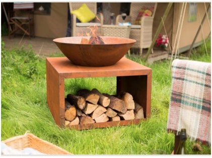 moho oxidised firepit