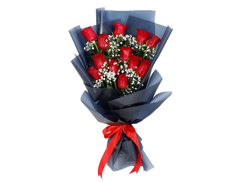 Sweet Romance - Flower Bouquet Gift - Flower Bouquets - Dubai Garden Centre