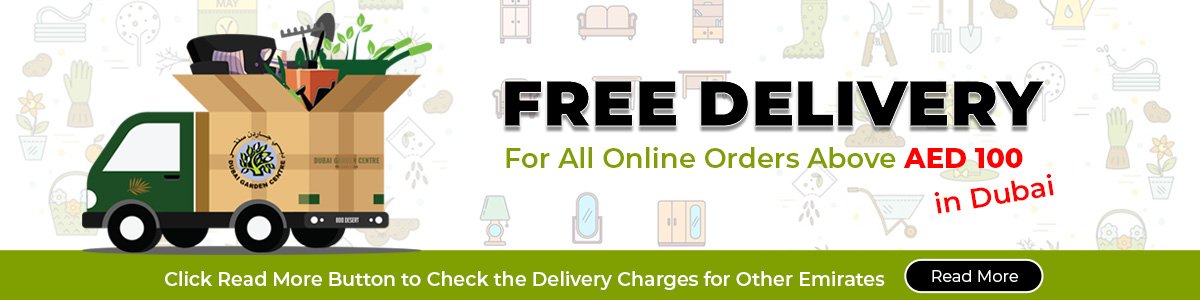 Free delivery - Dubai Garden Centre